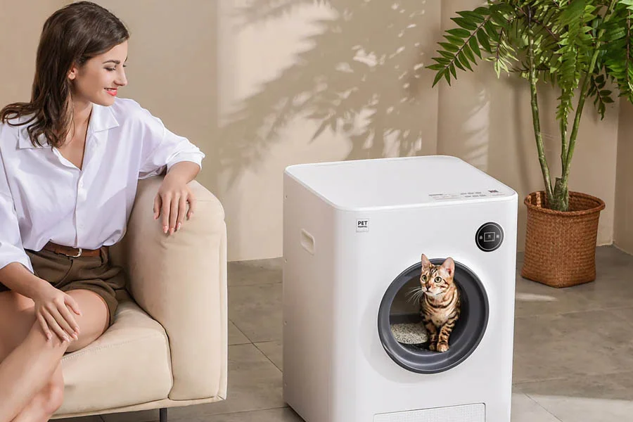 robot cat litter box