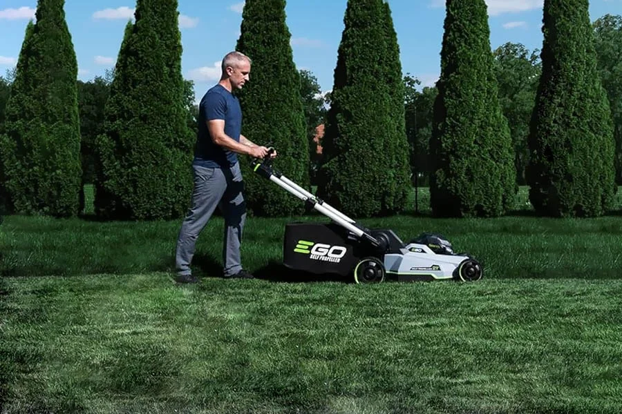 best self-propelled battery lawn mower