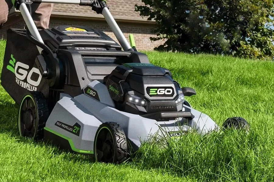 best self-propelled battery lawn mower