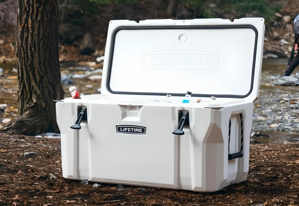 outdoor metal cooler box