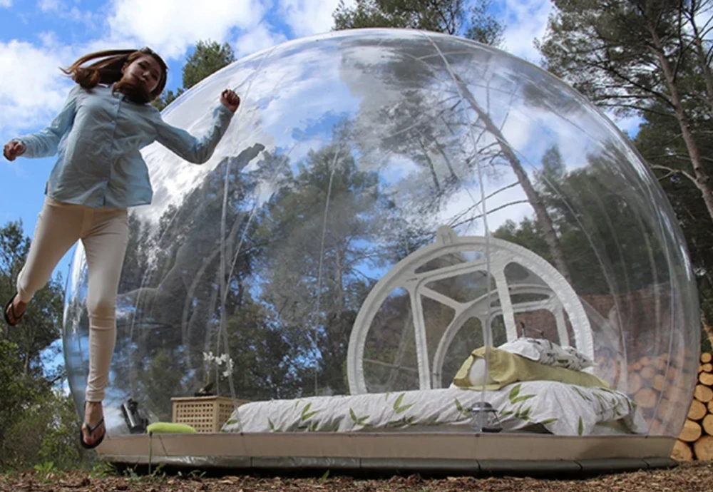 inflatable bubble shaped camping tent