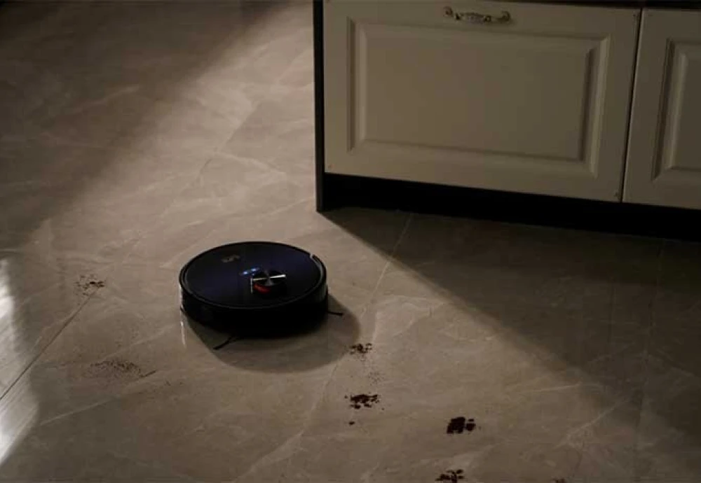 robot vacuum with self cleaning mop