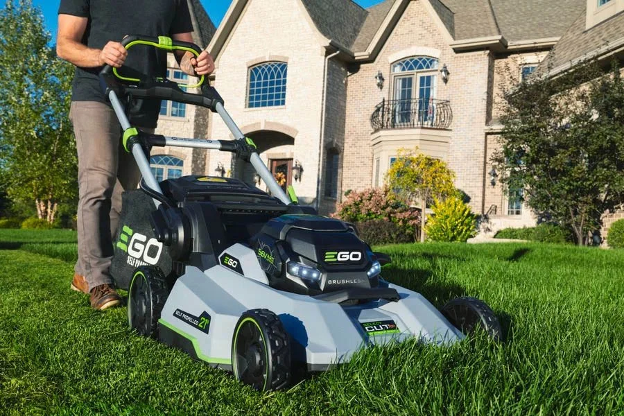 the lawn mower